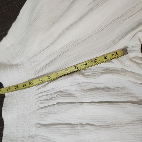 Marine layer cotton gauze wide leg pants Medium - Picture 7 of 9